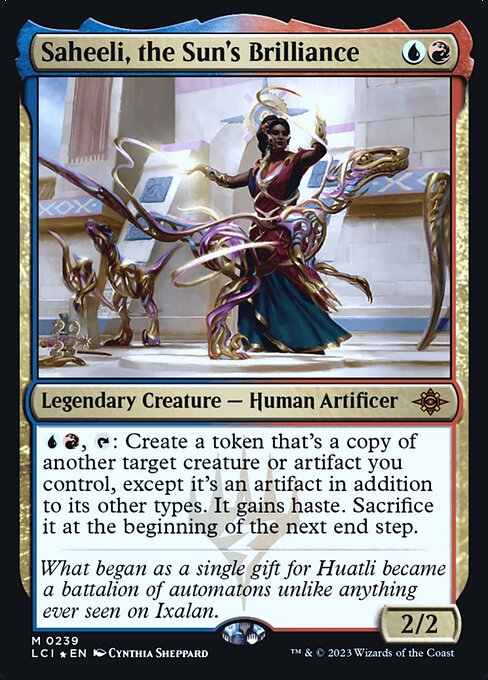 Saheeli, Brilho do Sol — The Lost Caverns of Ixalan Promos 239s