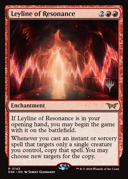 Leyline of Resonance — Duskmourn: House of Horror Promos 143p
