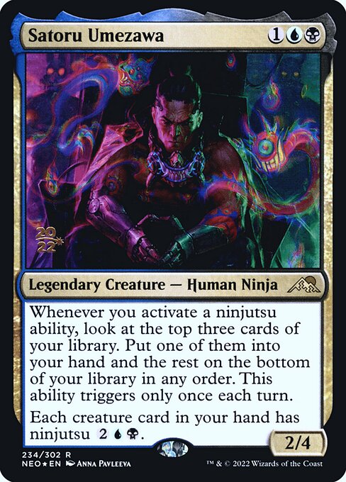 Satoru Umezawa — Kamigawa: Neon Dynasty Promos 234s