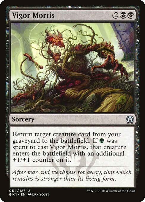 Vigor Mortis — GRN Guild Kit 54