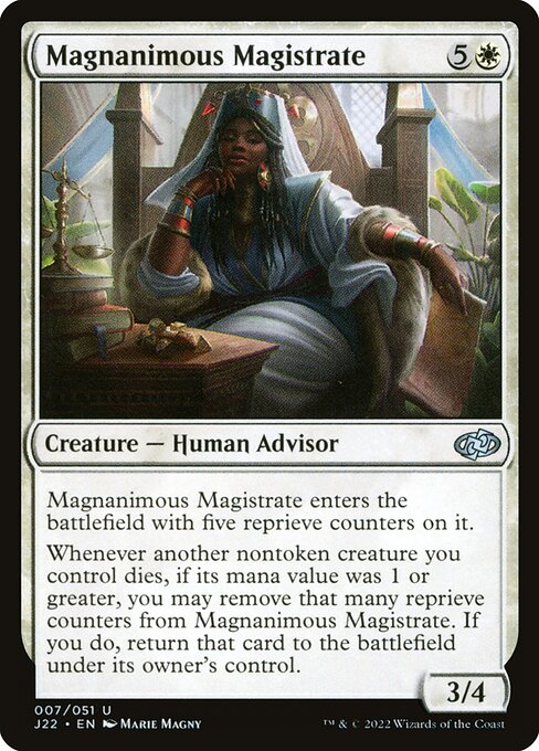 Magnanimous Magistrate — Jumpstart 2022 7