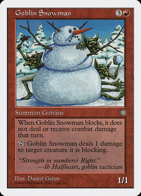 Boneco de Neve dos Goblins — Anthologies 39
