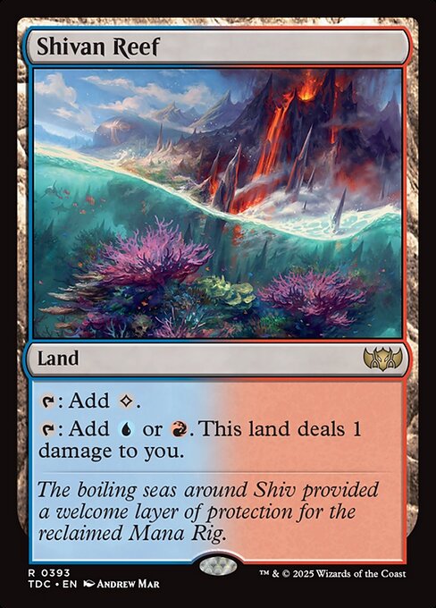 Recifes de Shiv — Tarkir: Dragonstorm Commander 393