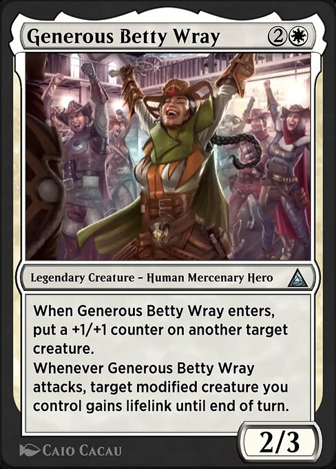 Generous Betty Wray — Through the Omenpaths 12