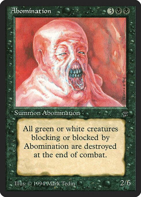 Abominação — Legends 87