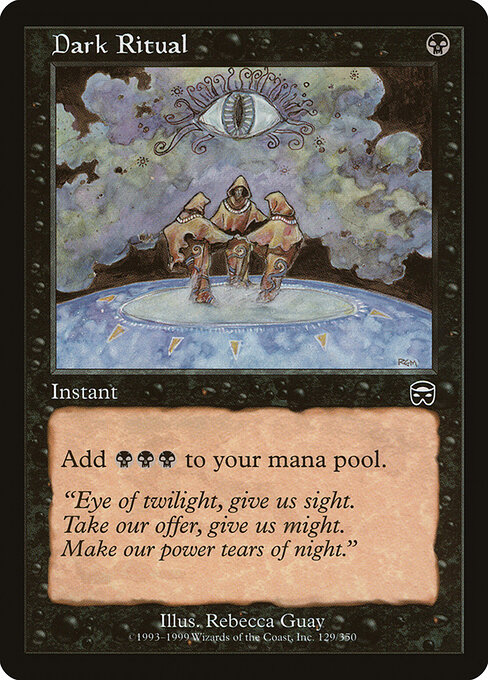 Ritual Sombrio — Mercadian Masques 129
