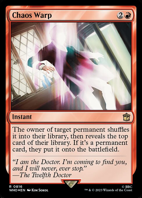Distorção Caótica — Doctor Who 816