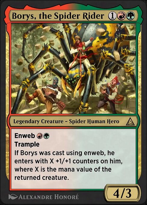 Borys, the Spider Rider — Through the Omenpaths 126