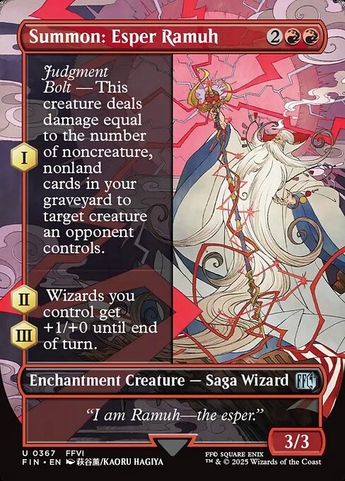 Summon: Esper Ramuh — Final Fantasy 367