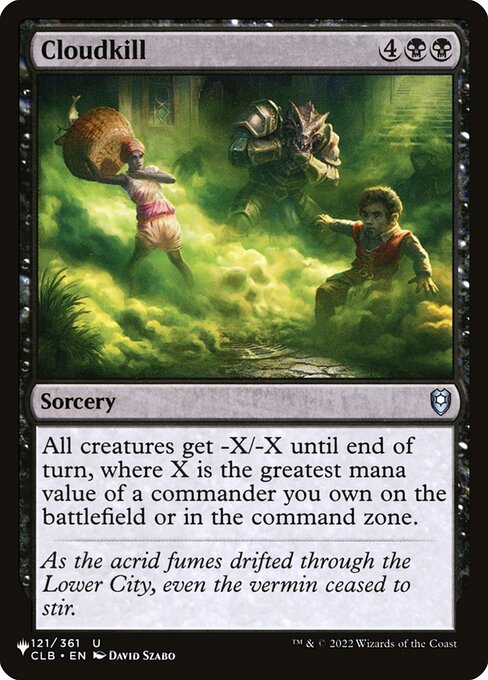 Névoa Mortal — The List CLB-121