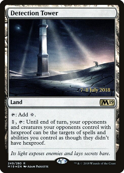 Torre de Detecção — Core Set 2019 Promos 249s