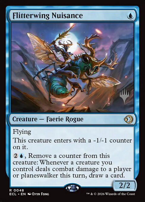 Flitterwing Nuisance — Lorwyn Eclipsed Promos 48p