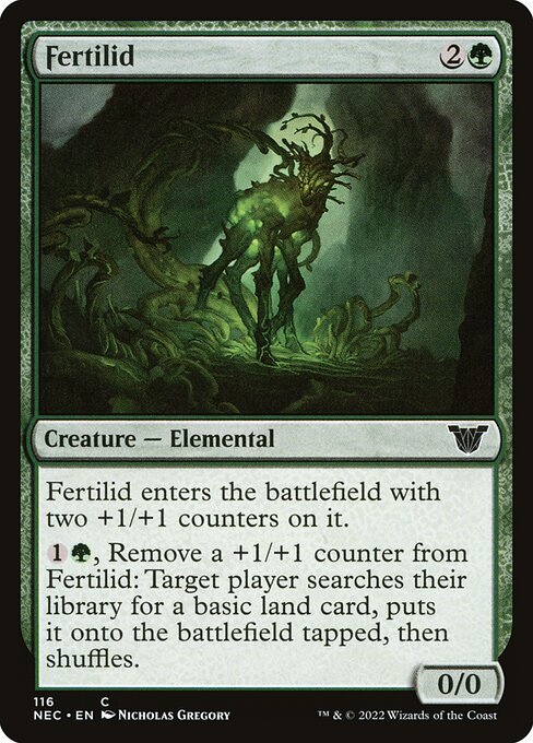 Fertilídio — Neon Dynasty Commander 116