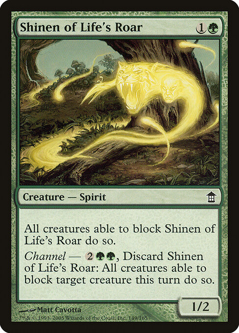 Shinen do Rugido da Vida — Saviors of Kamigawa 149