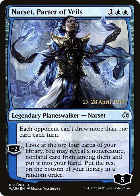 Narset, Rasgadora de Véus — War of the Spark Promos 61s