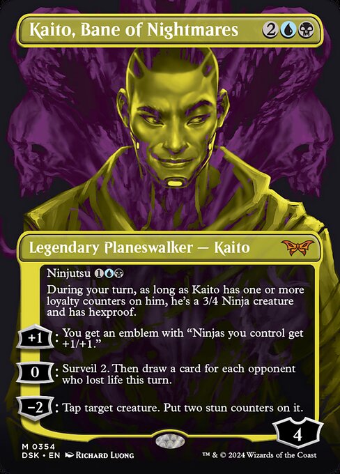 Kaito, Bane of Nightmares — Duskmourn: House of Horror 354