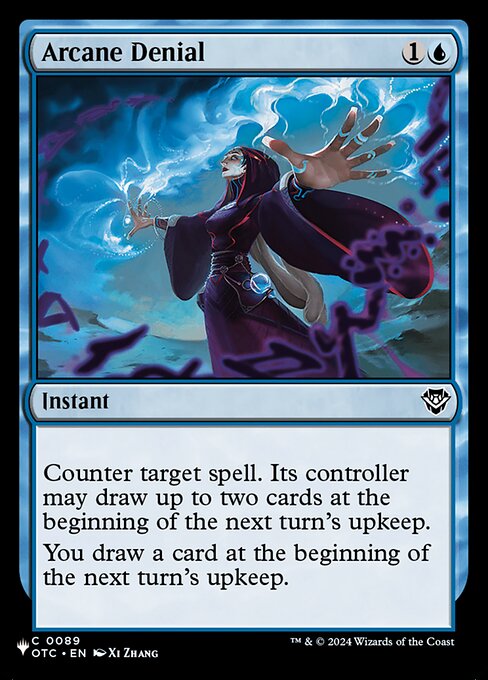 Contradição Arcana — The List OTC-89