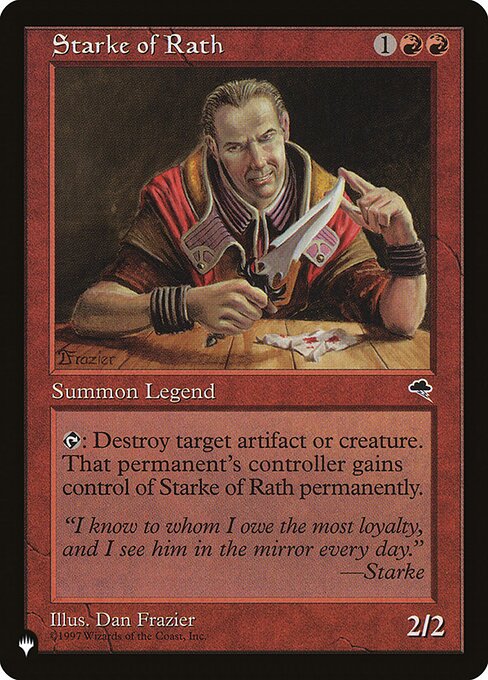 Starke de Rath — The List TMP-205