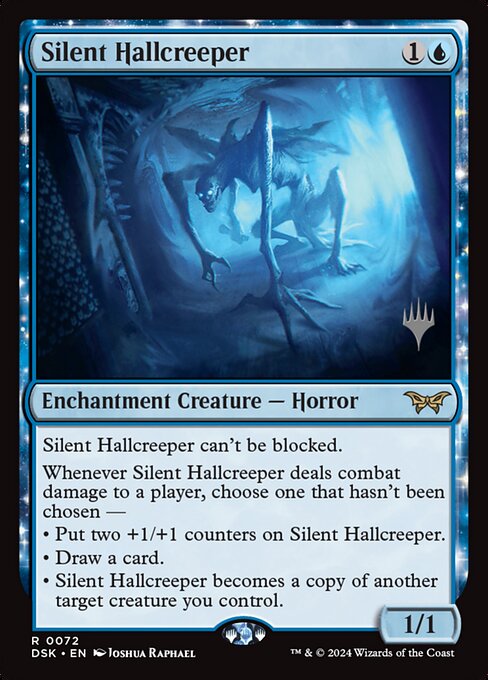 Silent Hallcreeper — Duskmourn: House of Horror Promos 72p