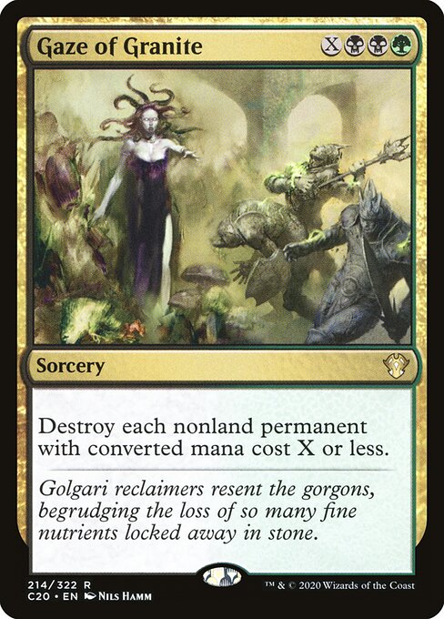 Olhar de Granito — Commander 2020 214