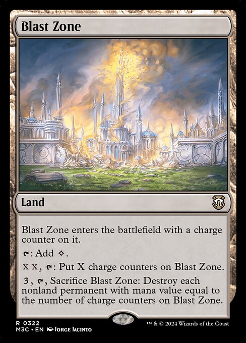 Zona de Explosão — Modern Horizons 3 Commander 322