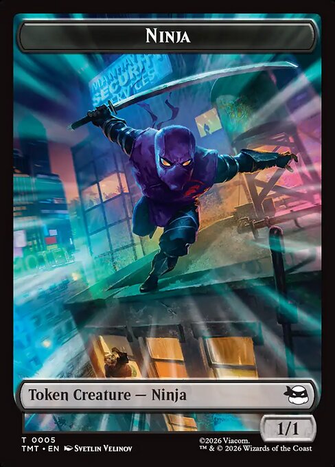 Ninja — Teenage Mutant Ninja Turtles Tokens 5