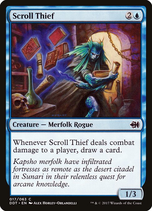 Ladrão de Pergaminho — Duel Decks: Merfolk vs. Goblins 17