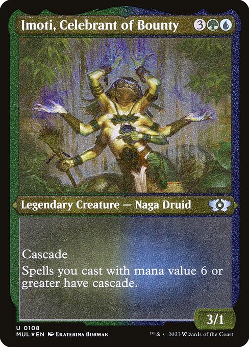 Imoti, Celebrante da Generosidade — Multiverse Legends 108