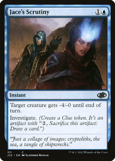 Escrutínio de Jace — Jumpstart 2022 311
