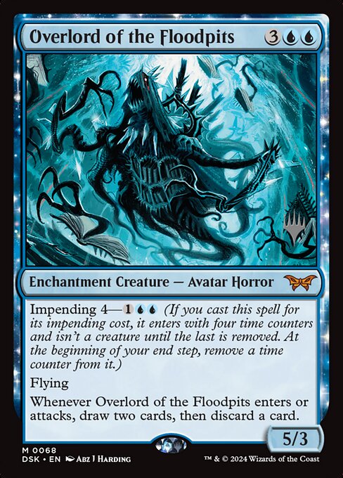 Overlord of the Floodpits — Duskmourn: House of Horror Promos 68p