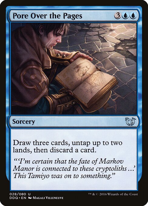 Meditar sobre as Páginas — Duel Decks: Blessed vs. Cursed 28