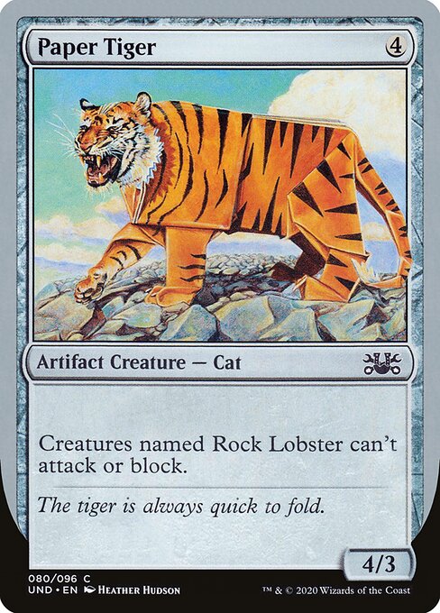Paper Tiger — Unsanctioned 80
