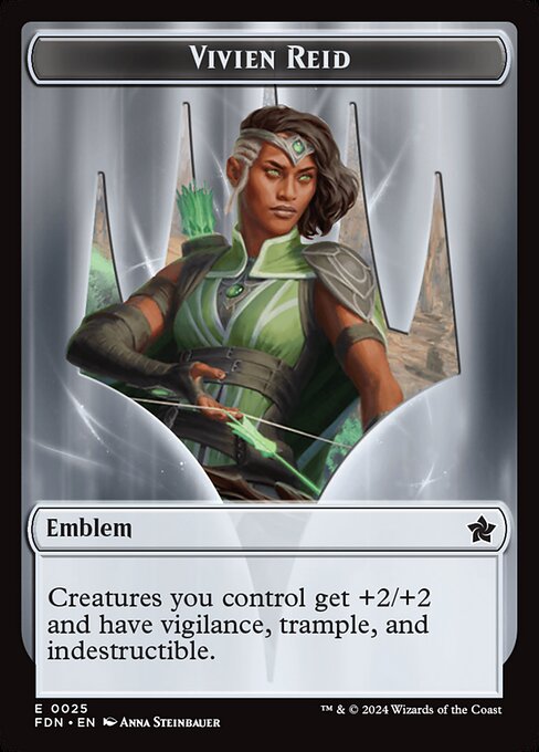 Vivien Reid Emblem — Foundations Tokens 25