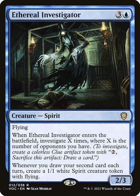 Investigador Etéreo — Crimson Vow Commander 12
