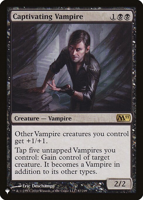 Vampiro Cativante — The List M11-87