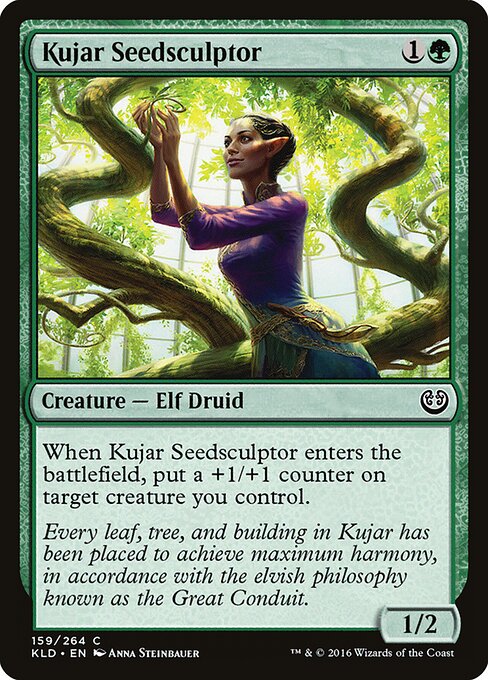 Escultora de Sementes de Kujar — Kaladesh 159
