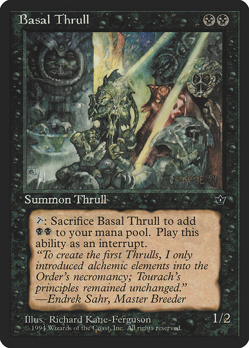 Basal Thrull — Fallen Empires 34c