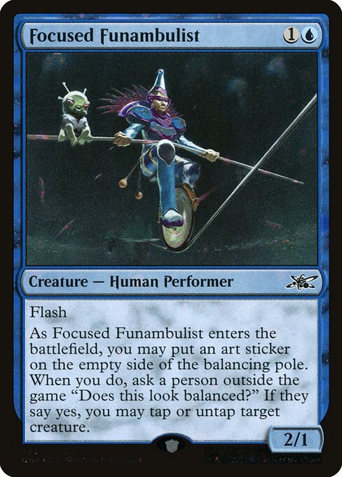 Focused Funambulist — Unfinity 333