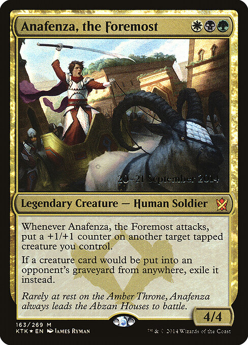 Anafenza, a Principal — Khans of Tarkir Promos 163s