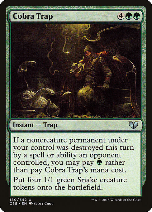 Armadilha de Cobra — Commander 2015 180