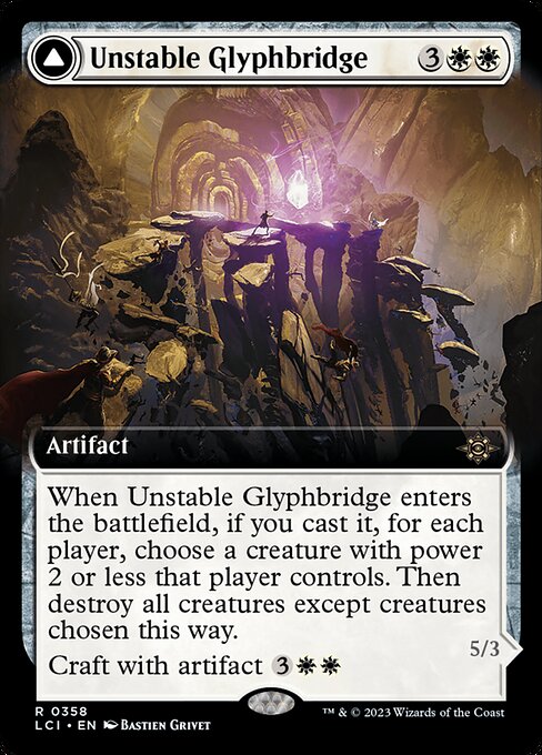 Unstable Glyphbridge — The Lost Caverns of Ixalan 358