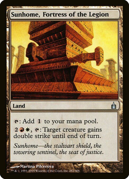 Morada do Sol, Fortaleza da Legião — Ravnica: City of Guilds 282