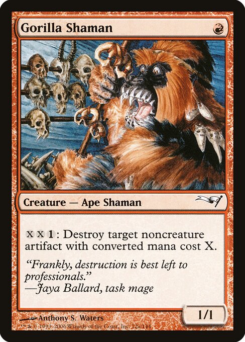 Xamã dos Gorilas — Coldsnap Theme Decks 72a