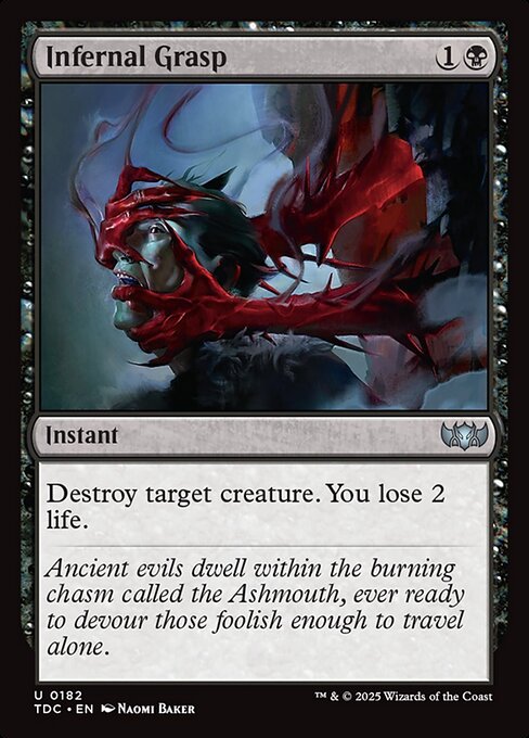 Garras Infernais — Tarkir: Dragonstorm Commander 182