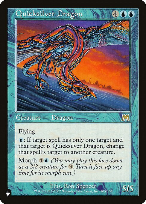Dragão de Mercúrio — The List ONS-103