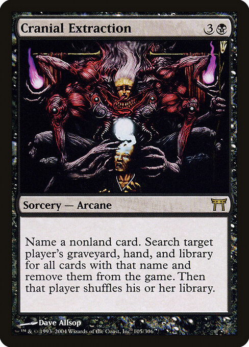 Extração Craniana — Champions of Kamigawa 105