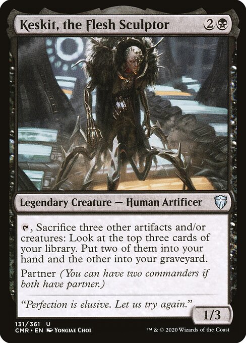 Keskit, o Escultor da Carne — Commander Legends 131