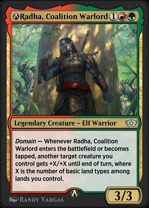 A-Radha, Coalition Warlord — Multiverse Legends A-120