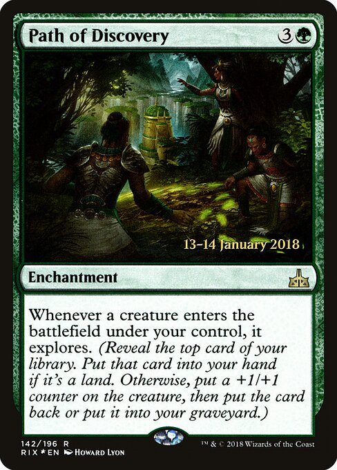 Caminho da Descoberta — Rivals of Ixalan Promos 142s
