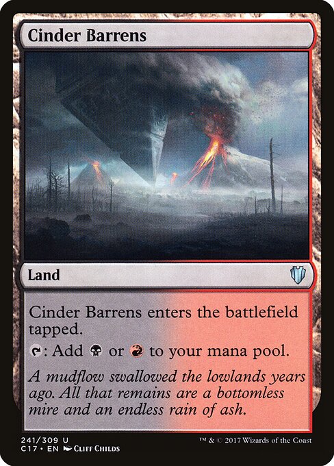 Desolação de Cinzas — Commander 2017 241